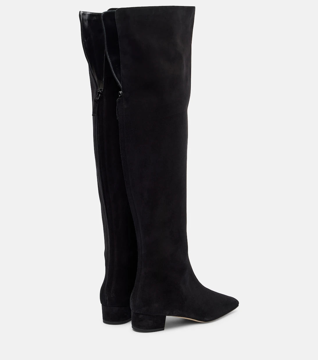 Manolo Blahnik - Gore suede over-the-knee boots