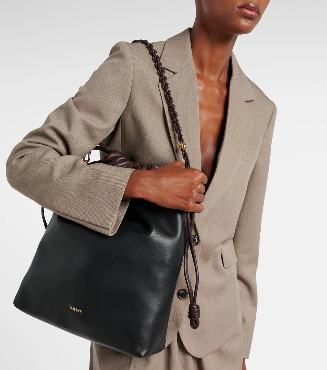 Loewe - Flamenco leather clutch