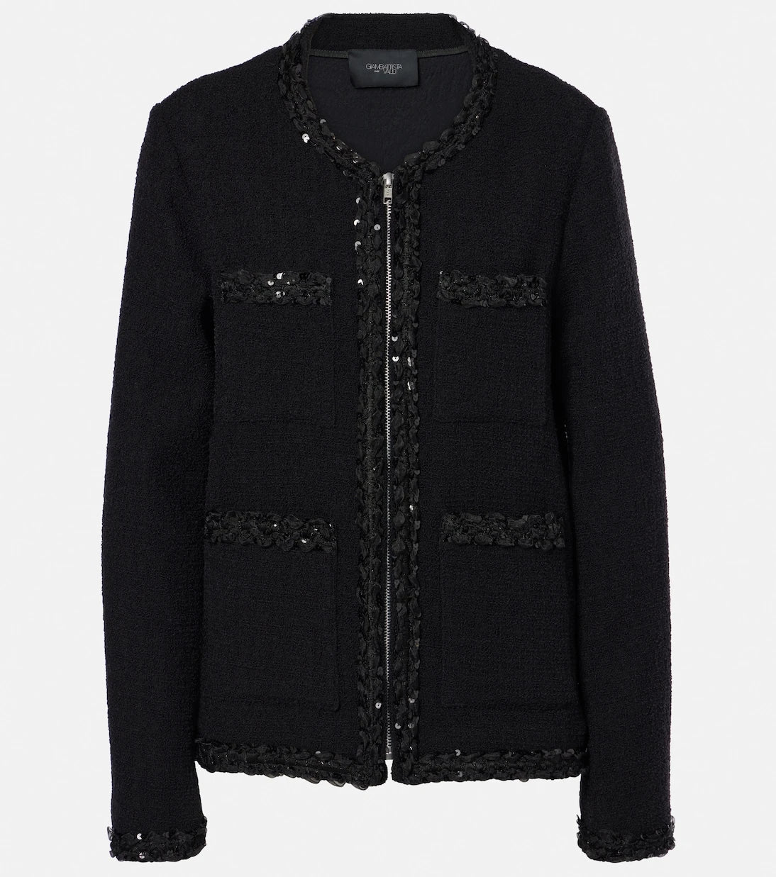 Giambattista Valli - Sequined wool-blend jacket