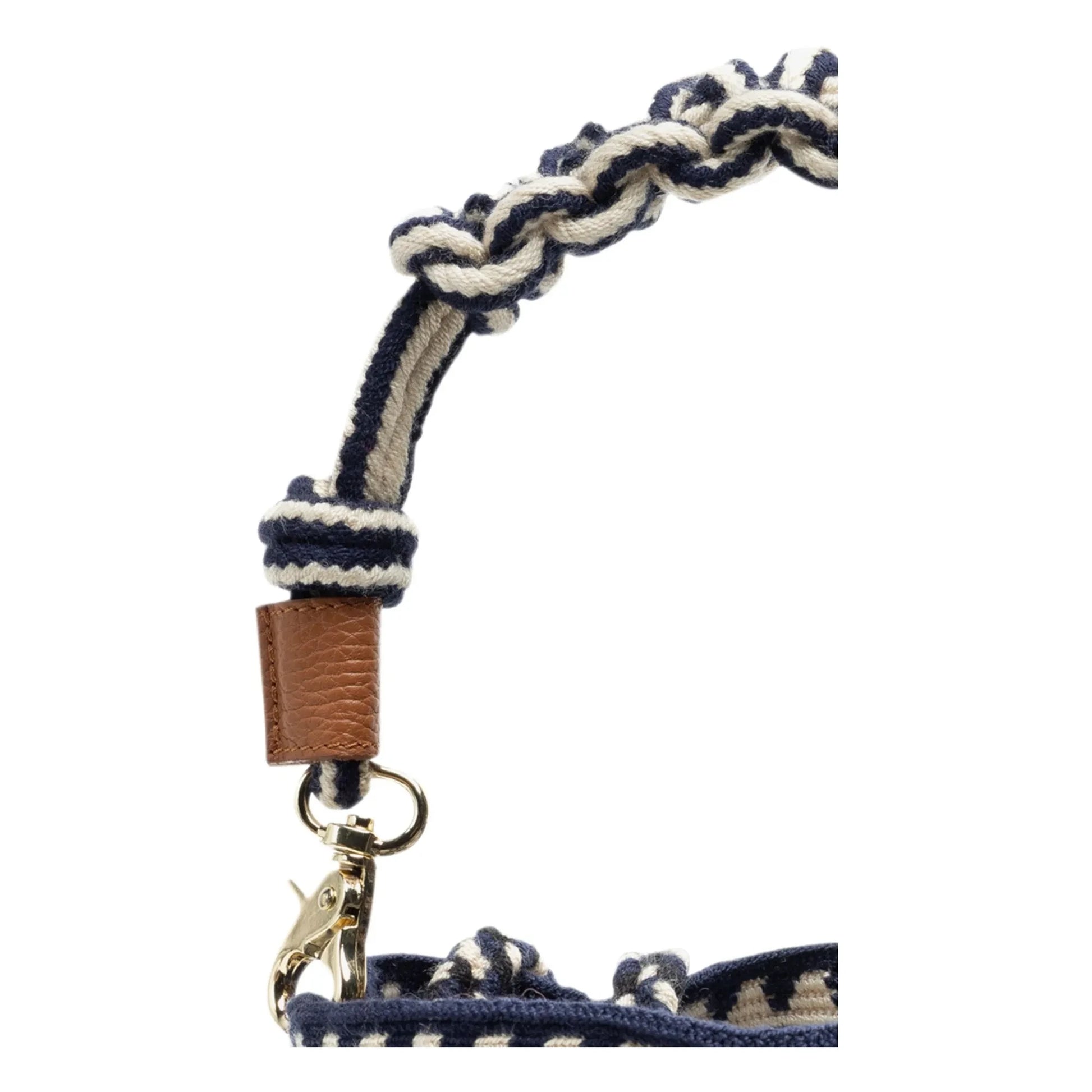 Guanabana - Mitra Macramé bag | Navy blue