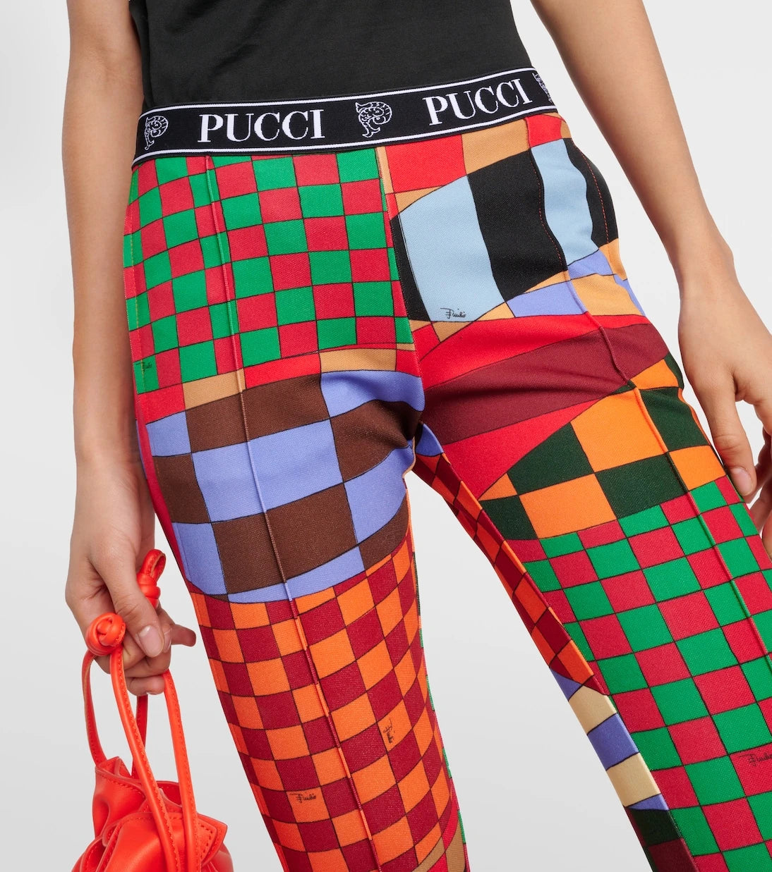 Pucci - Giardino jersey flared pants