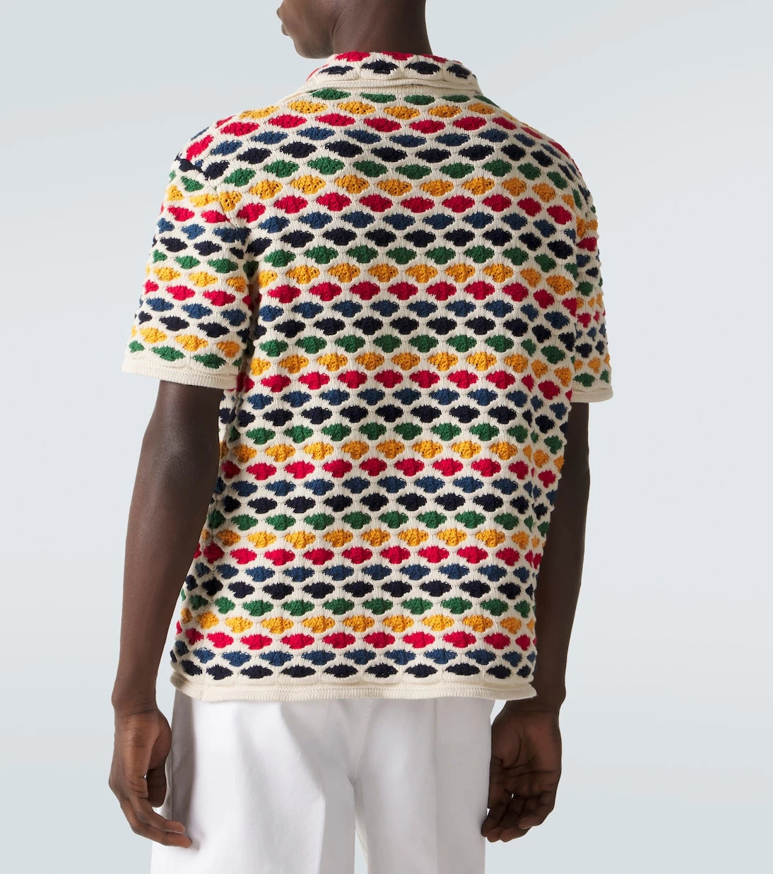 Orlebar Brown - Batten crochet cotton bowling shirt
