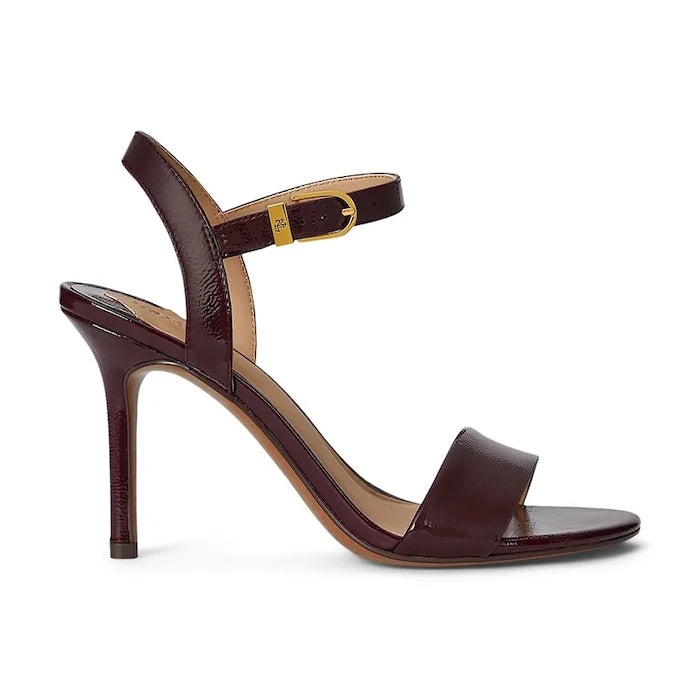 Кожени сандали Lauren Ralph Lauren Gwen
