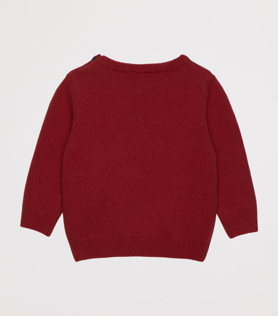 Wool-Blend Steam Train Sweater (3-24 Months)