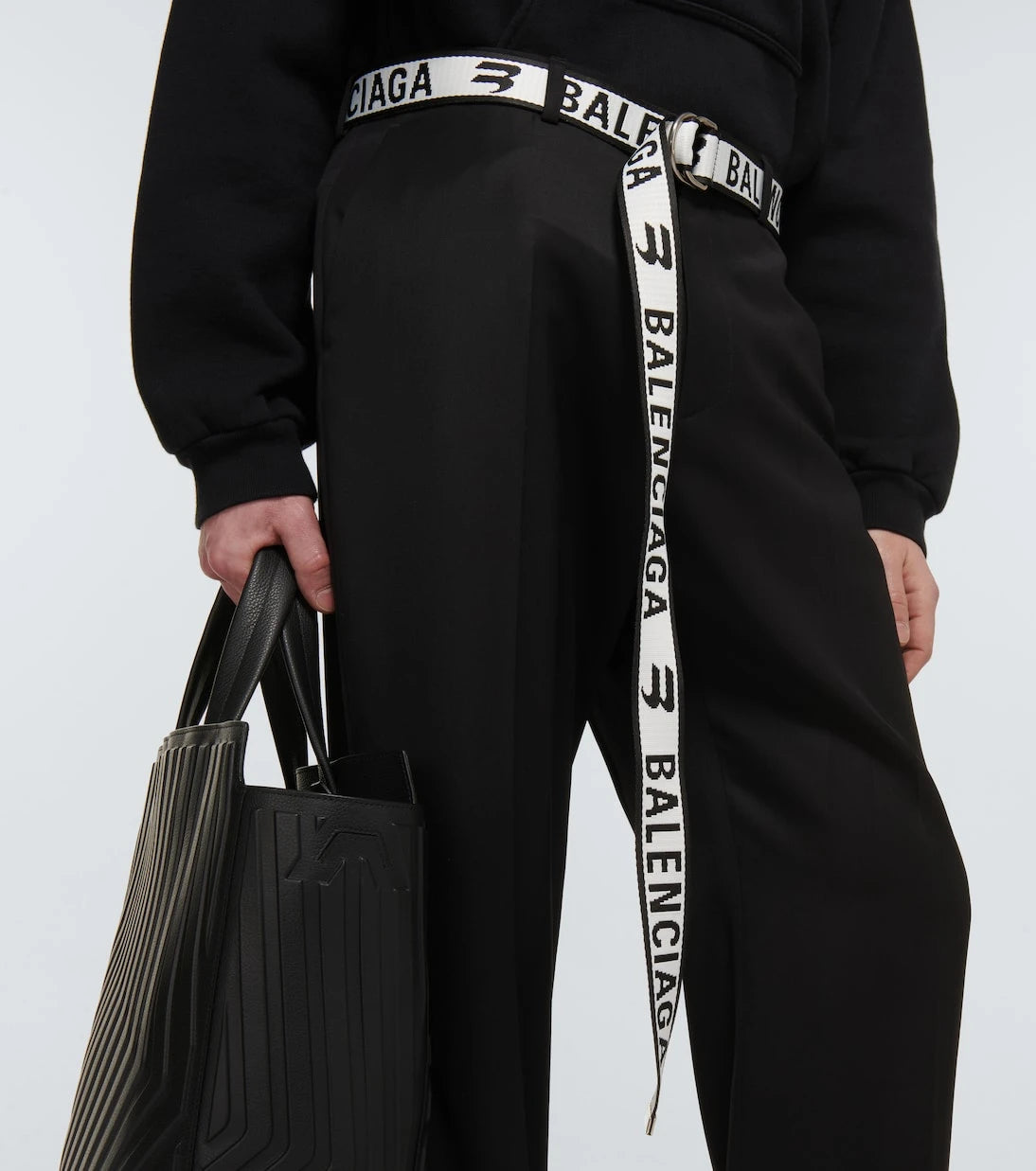 Balenciaga - Sporty B jacquard belt