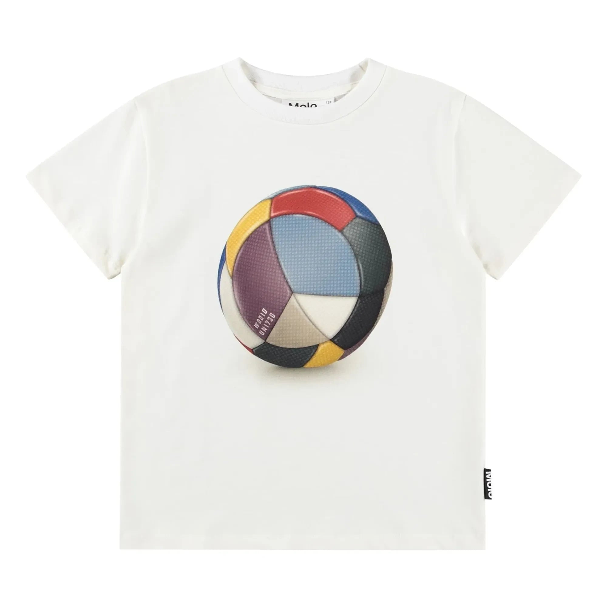 Molo - Roxo Ballon Coton Bio T-shirt | White