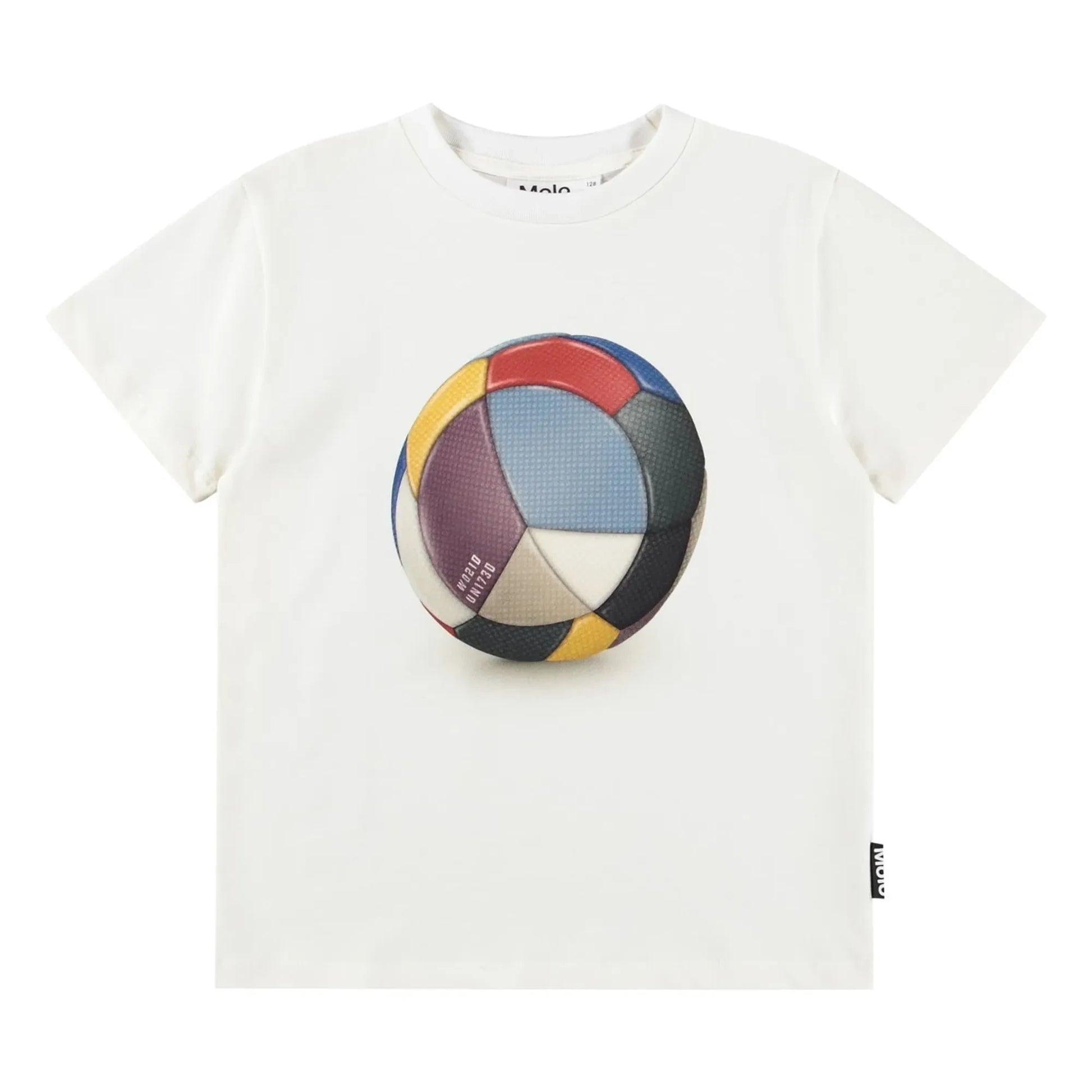 Molo - Roxo Ballon Coton Bio T-shirt | White