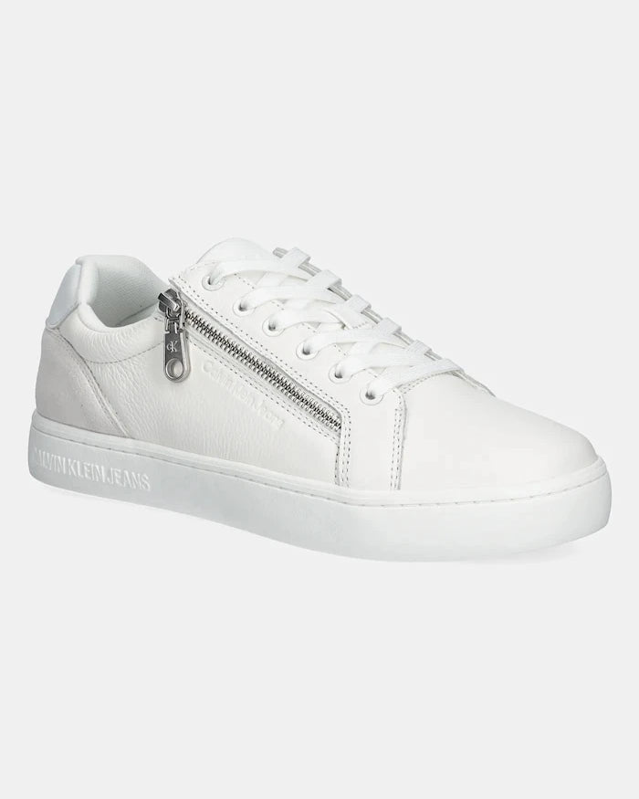 Calvin Klein Jeans CLASSIC CUPSOLE ZIP LOW IN Deri Spor Ayakkabı