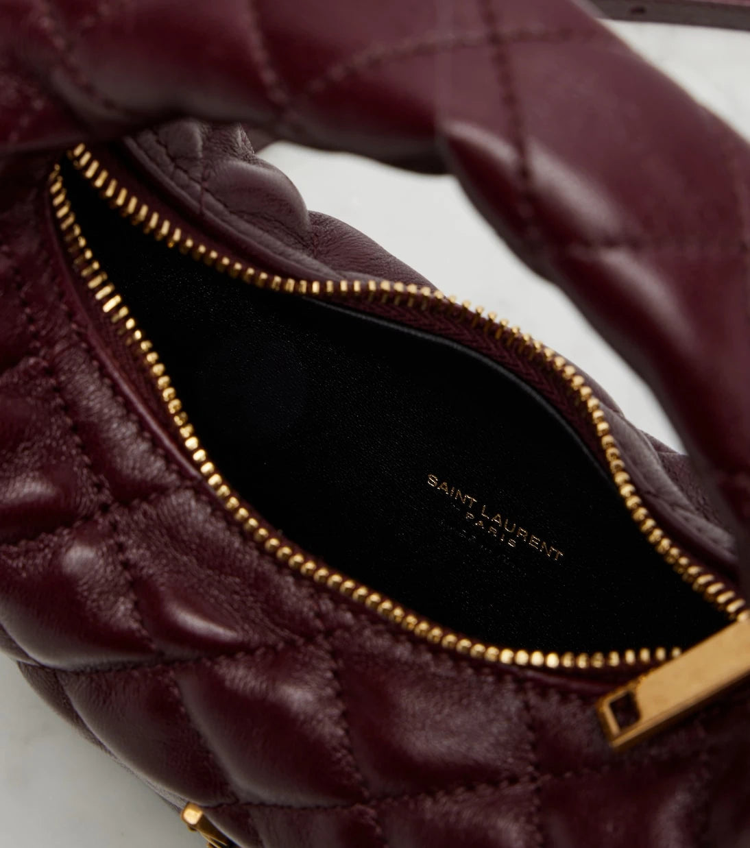 Saint Laurent - Icarino Mini leather top-handle bag