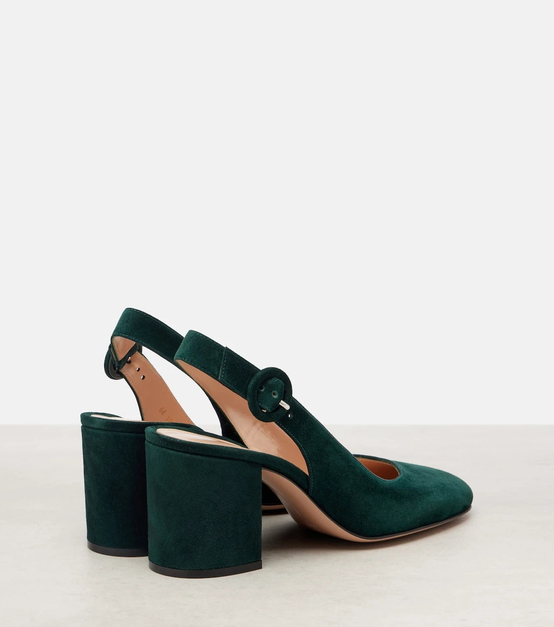 Gianvito Rossi - Suede slingback pumps