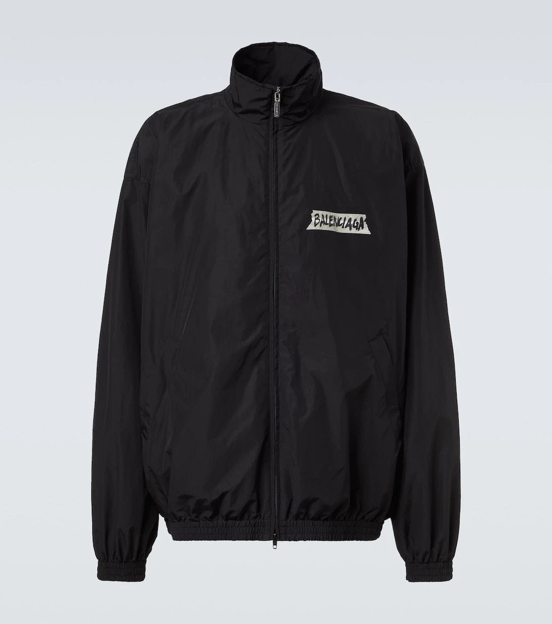 Balenciaga - Masking Tape cotton-blend track jacket