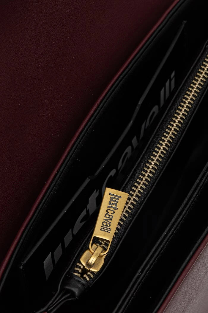 Just Cavalli suni deri kadın crossbody çanta