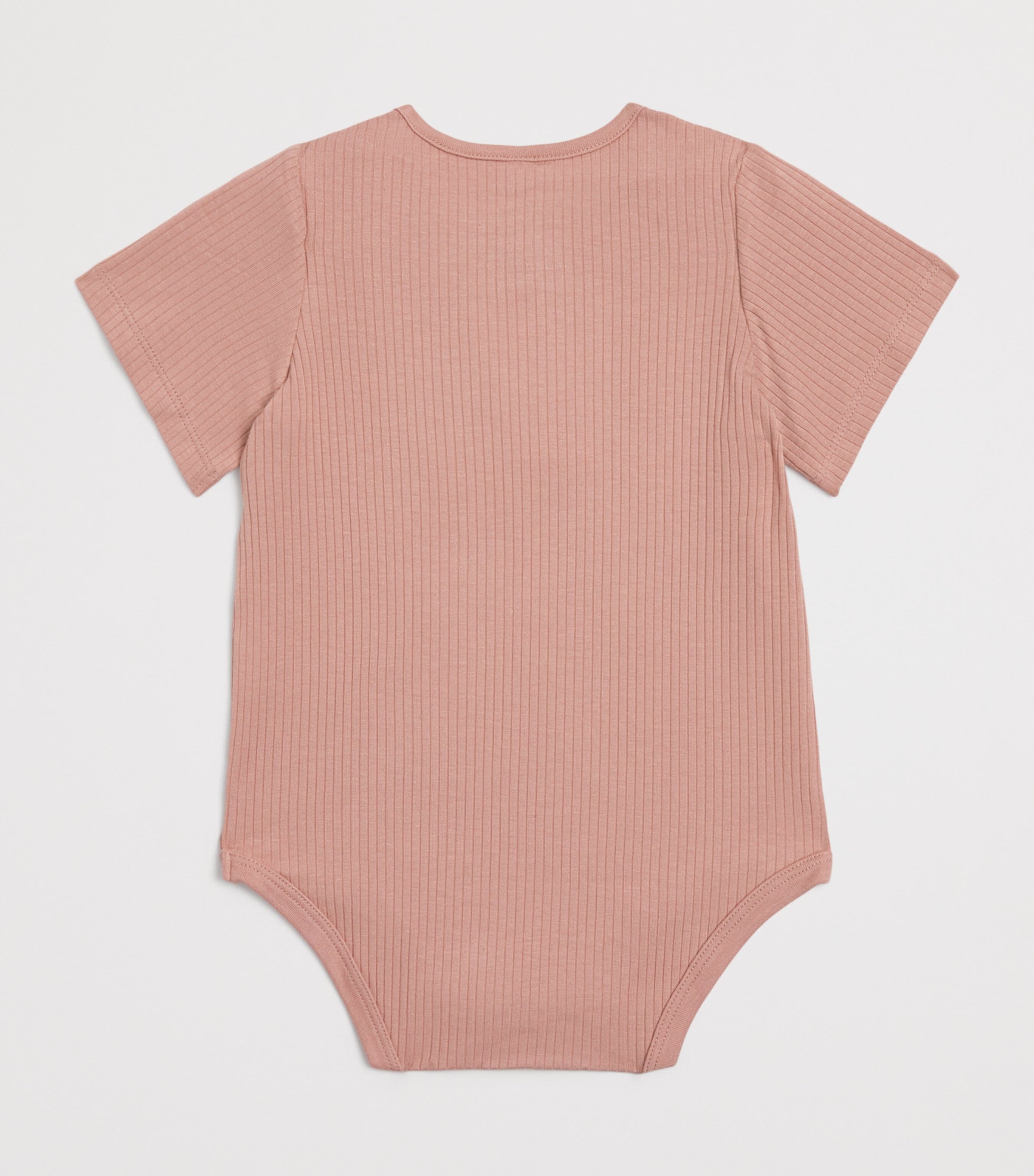 MORI Bamboo-Blend Short-Sleeve Bodysuit (0-18 Months)