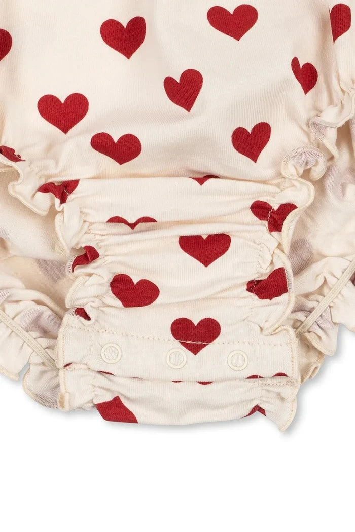 Konges Sløjd çocuk pamuk ve elastan body BASIC STRAP BODY GOTS