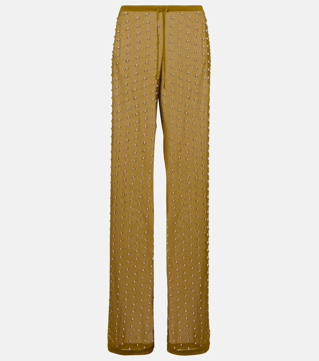 Dries Van Noten - Embellished straight pants