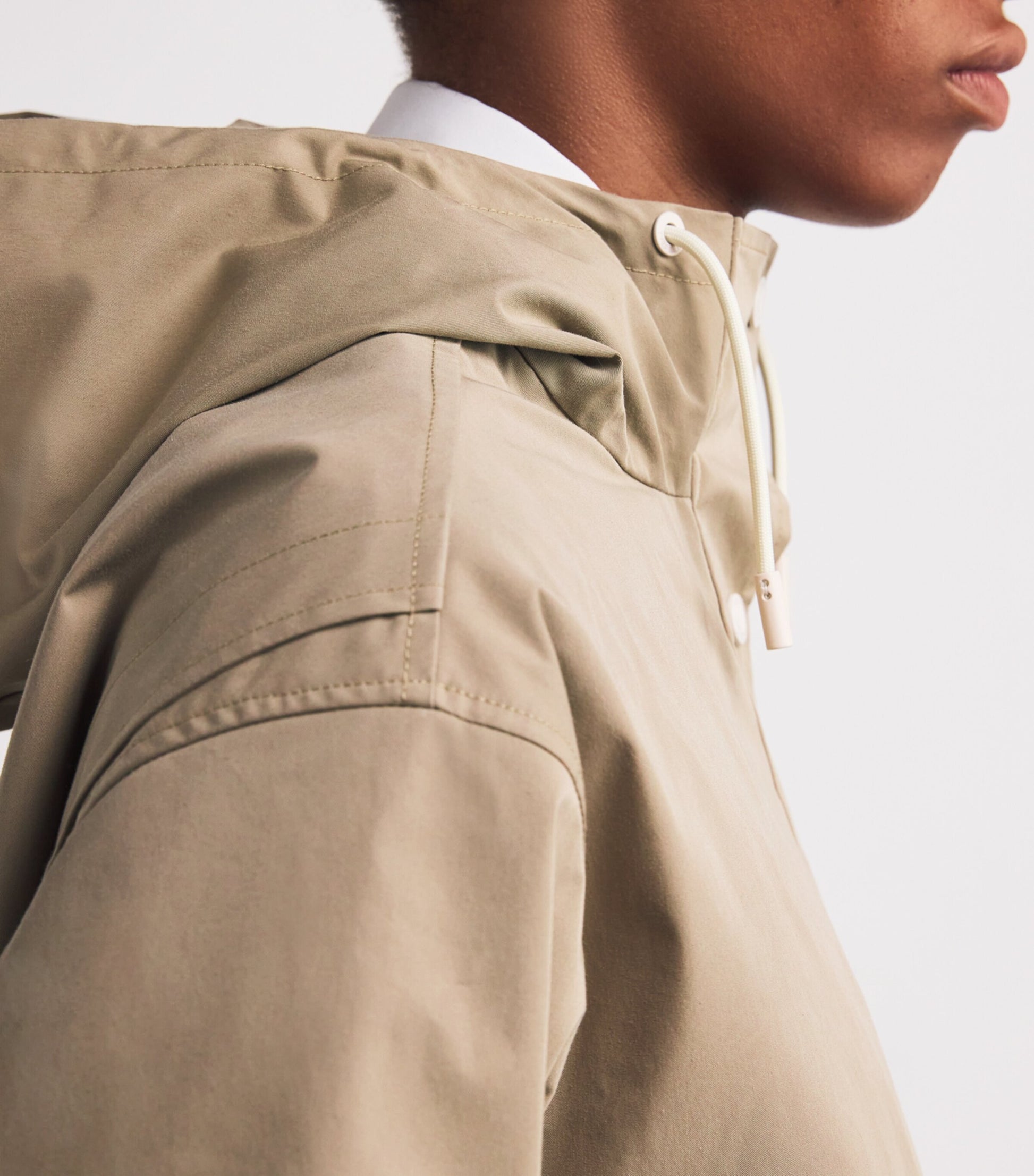 Yves Salomon Yellow Waterproof Fur-Trim Parka Coat