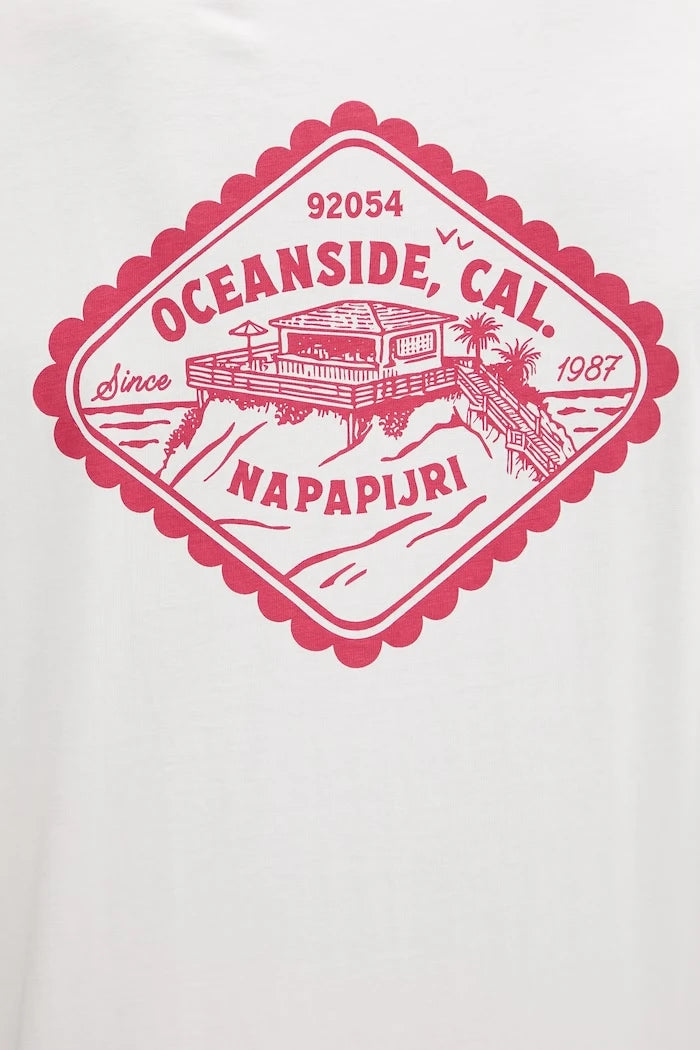 Памучна тениска Napapijri FLINT