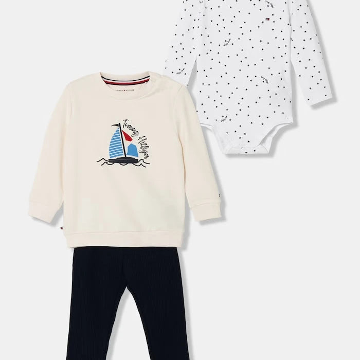 Tommy Hilfiger комплект за бебе с памук