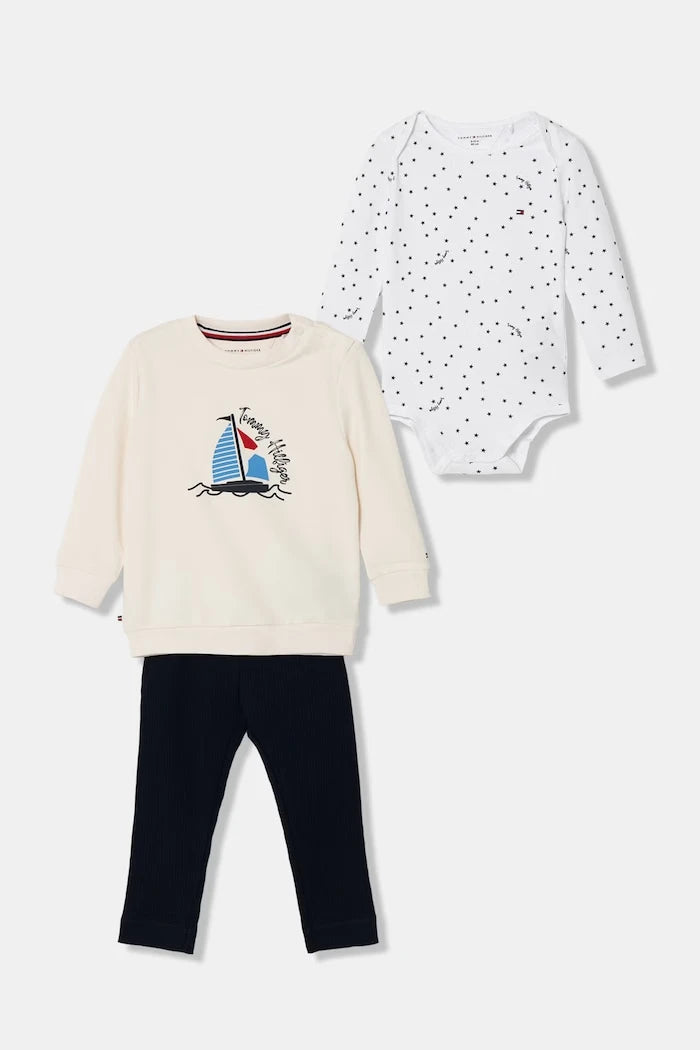 Tommy Hilfiger комплект за бебе с памук