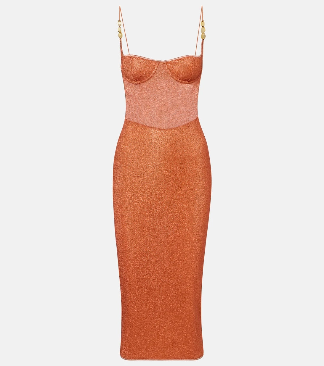 Oséree - Lumière open-back midi dress
