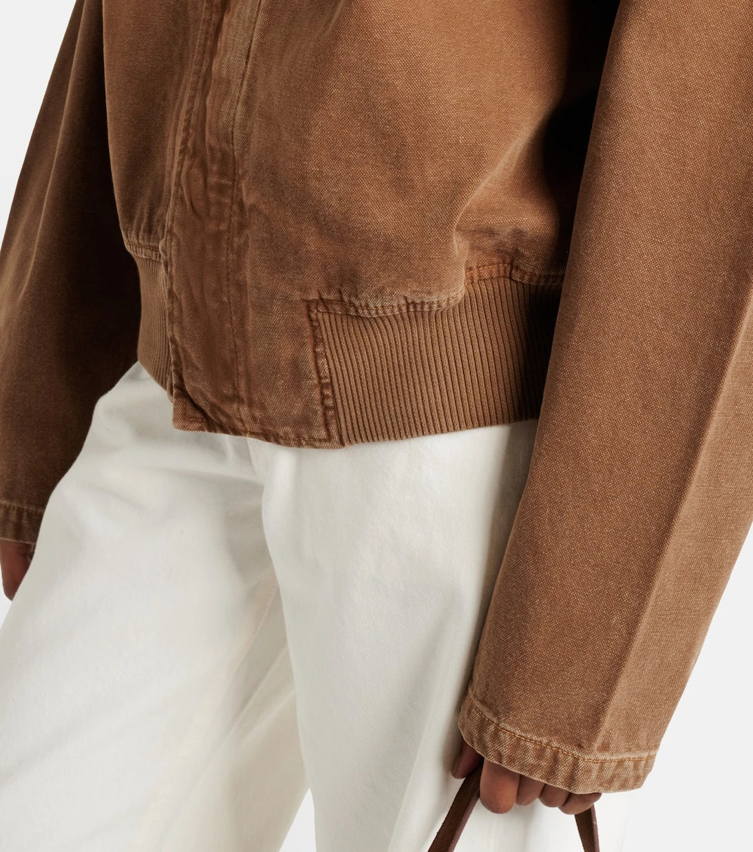 Slvrlake - Harlem cotton canvas bomber jacket