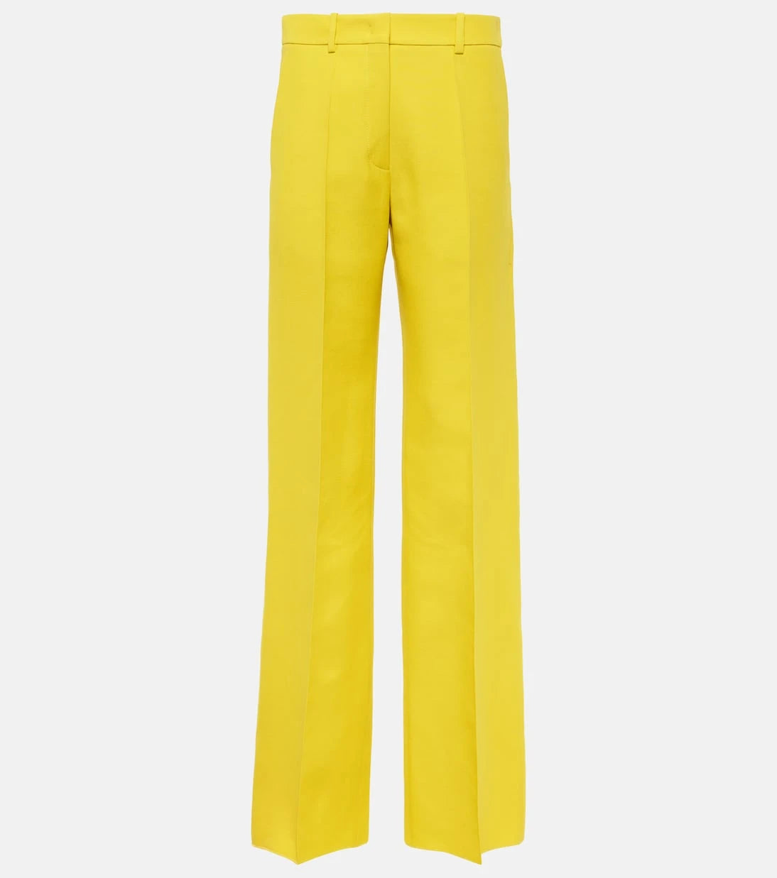 Valentino - Crêpe Couture high-rise straight pants