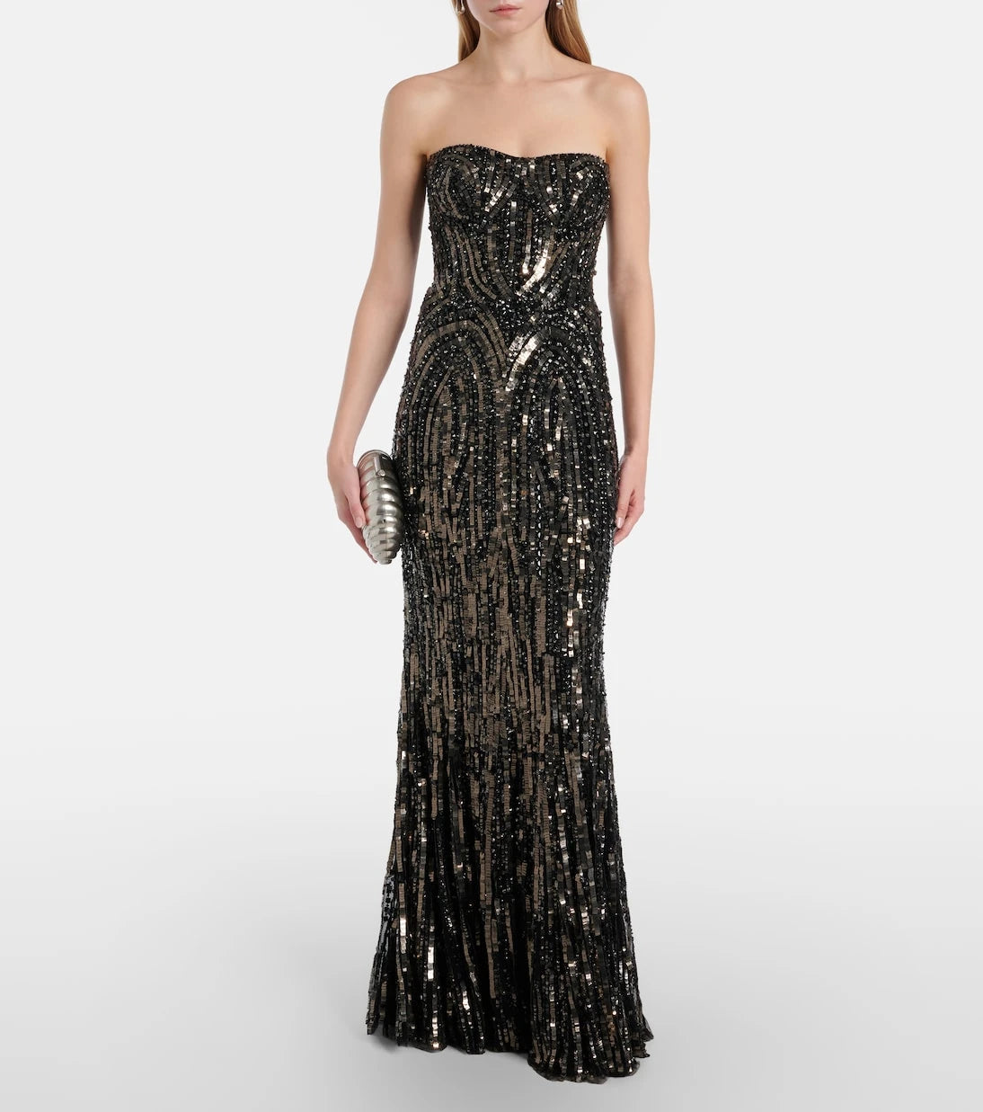 Jenny Packham - فستان يوفوريا بكورسيه مطرز
