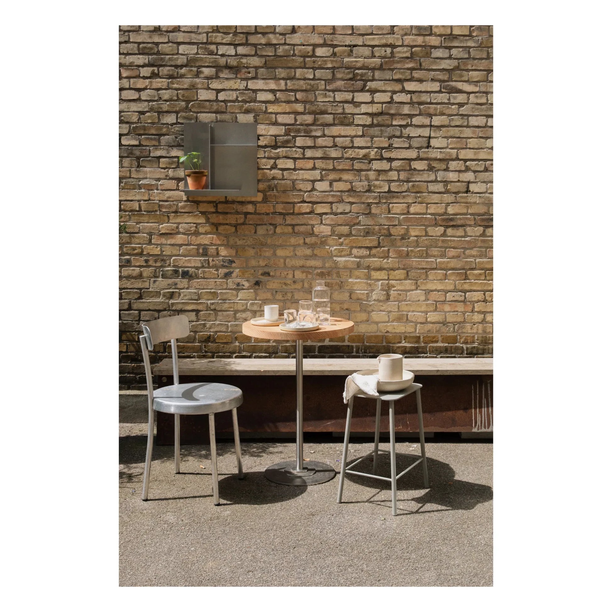 Frama - Tasca Aluminium Chair