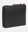 Comme Des Garçons Wallet Leather Zipped Wallet