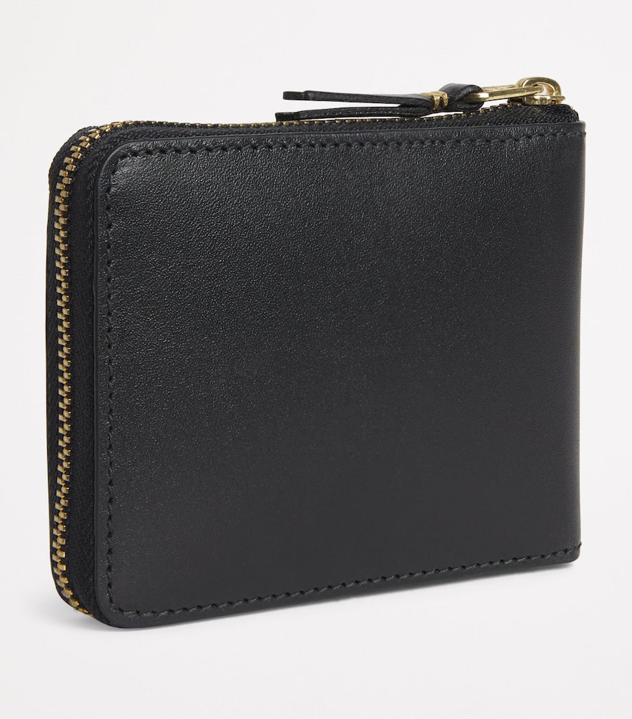 Comme Des Garçons Wallet Leather Zipped Wallet
