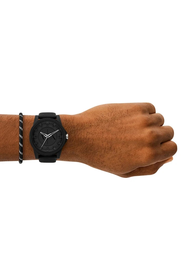 Часовник и гривна Armani Exchange