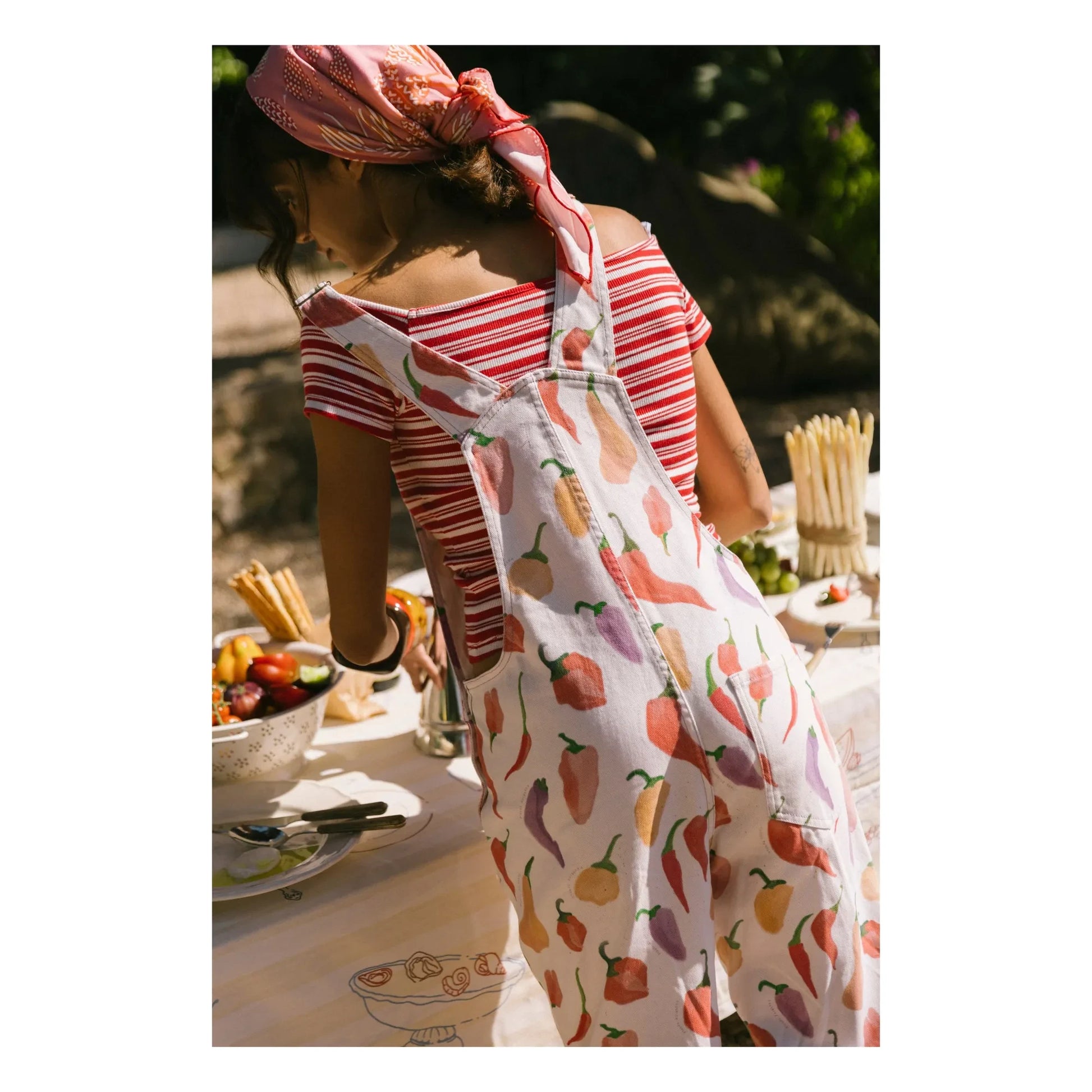 Favorite People - Peperone Peppers overalls - Women's collection | White