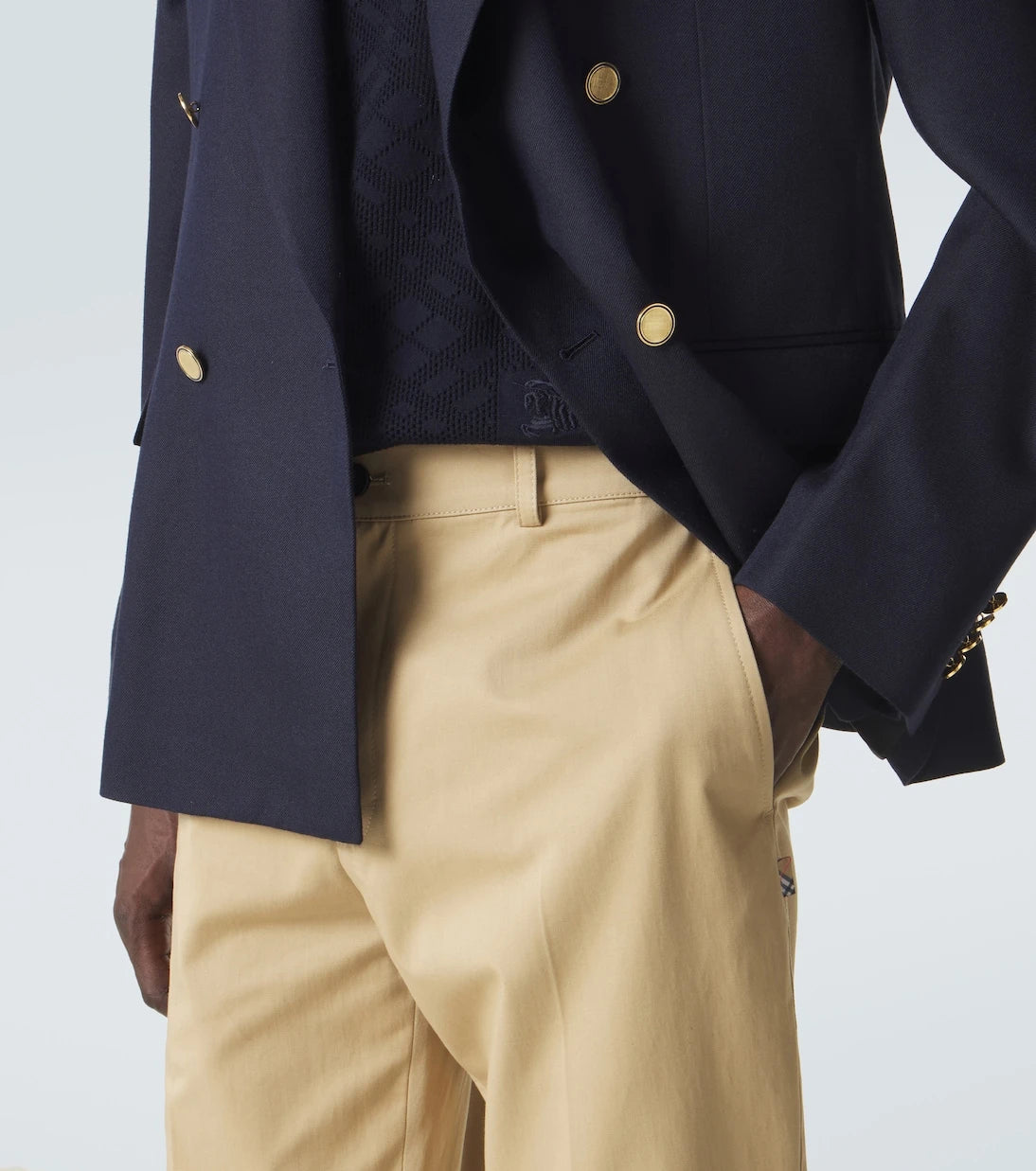 Burberry - Cotton twill chinos