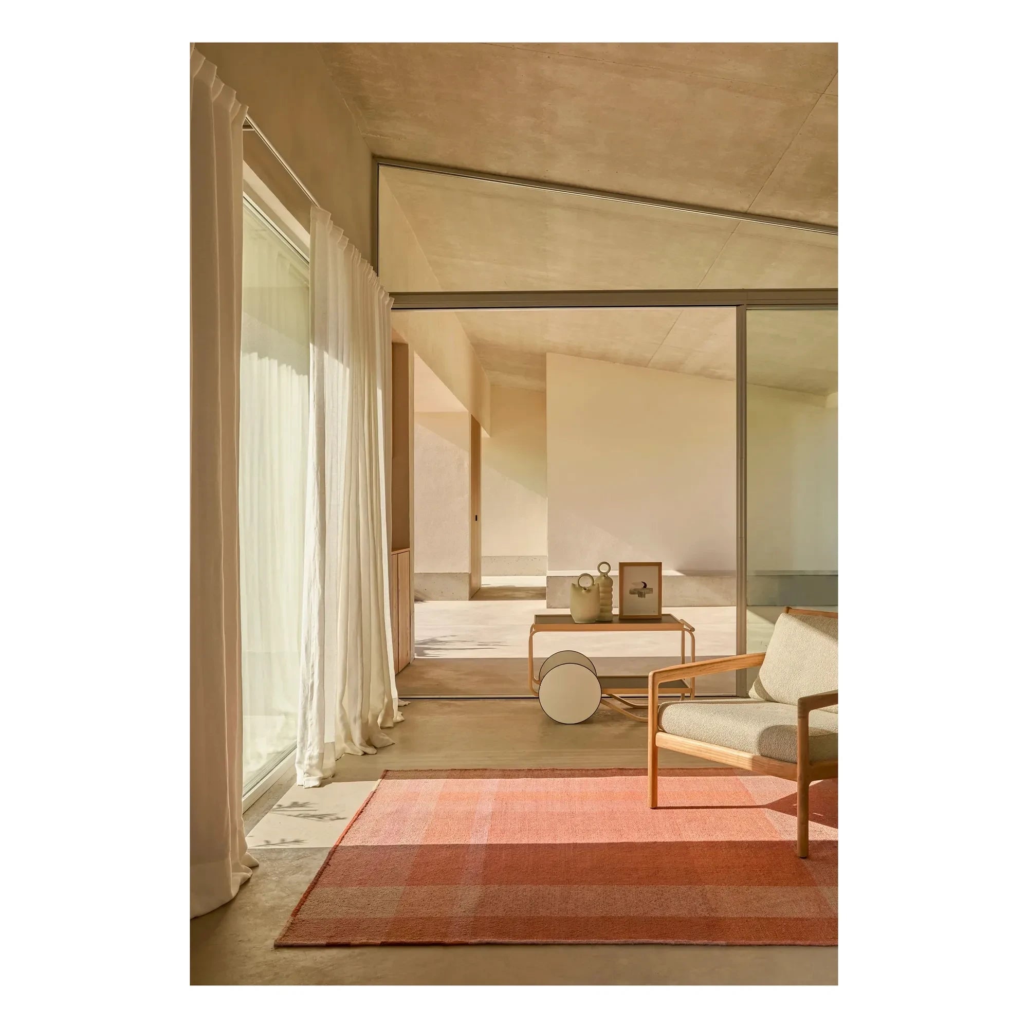 Nanimarquina - Nuance rug, Studio Stefan Scholten | Coral