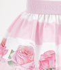 Rose Motif Stripe Skirt (3 Months - 3 Years)