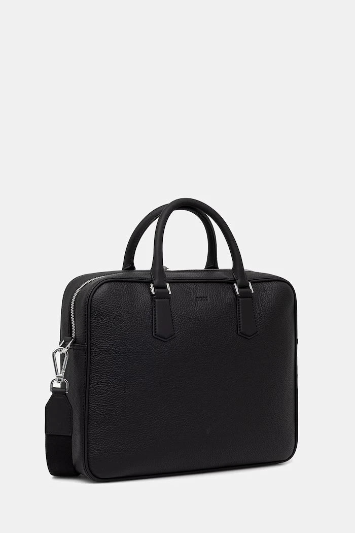 BOSS erkek deri laptop çantası New Crosstown_Doc