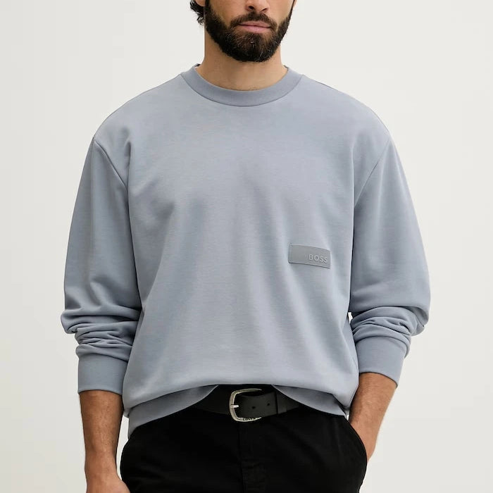 BOSS Green суичър мъжки с памук SW_Crewneck