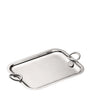 Silver-Plated Vertigo Handled Tray (26cm x 20cm)