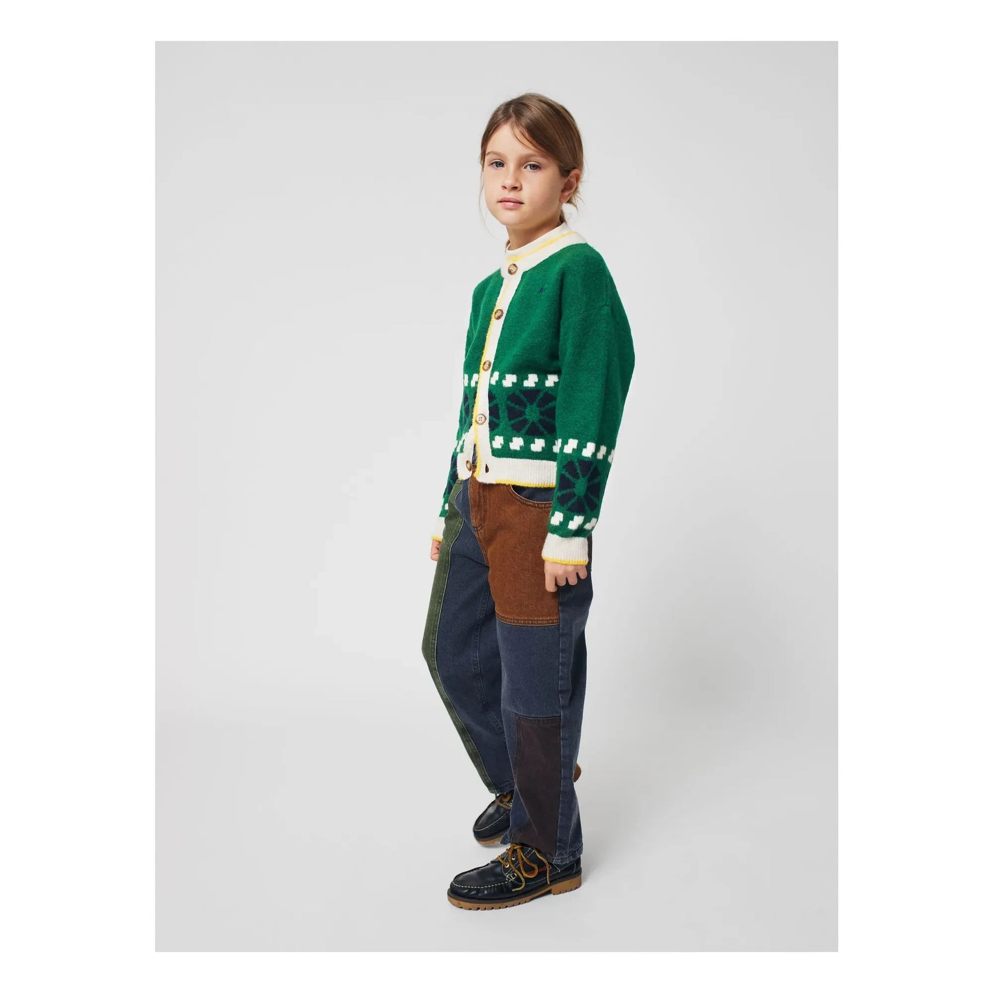 Bobo Choses - Jacquard Wool Vest | Green
