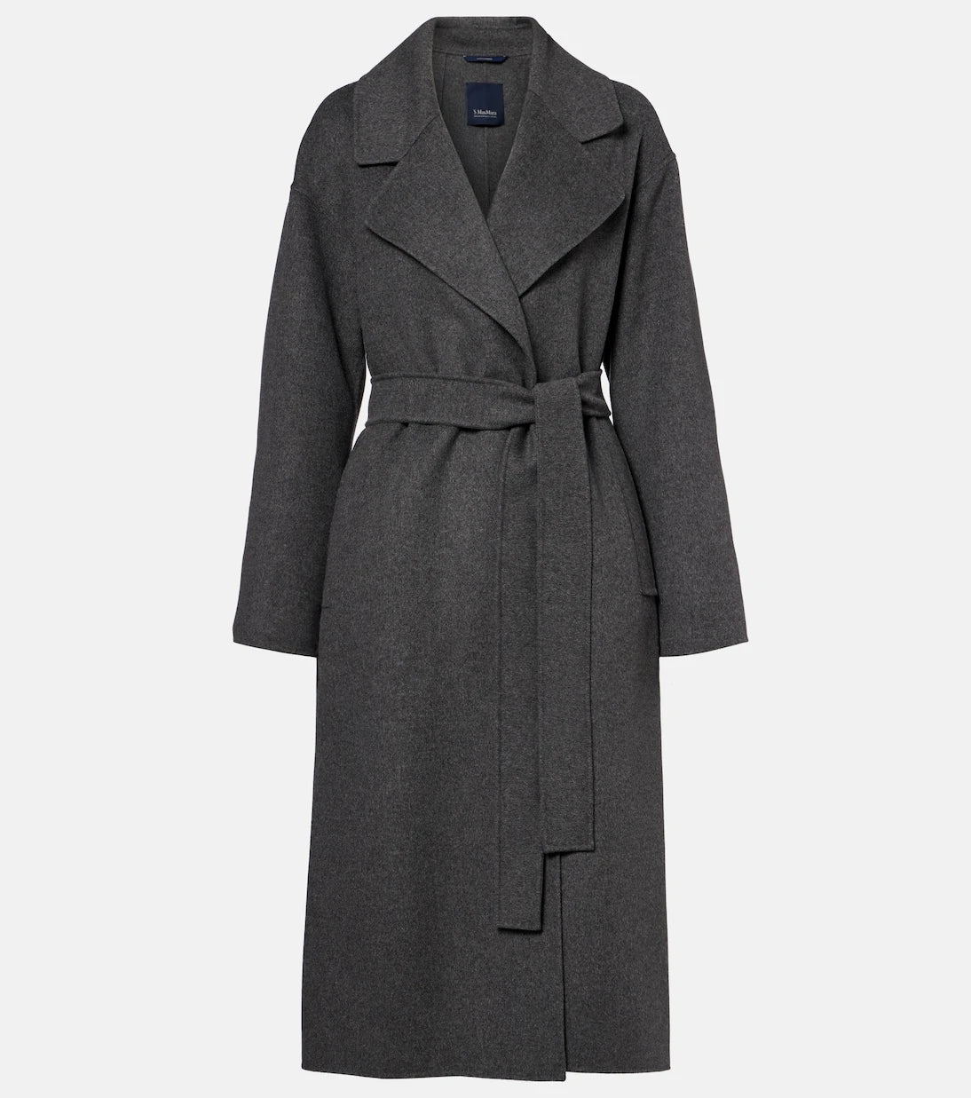 'S Max Mara - Hobby virgin wool wrap coat