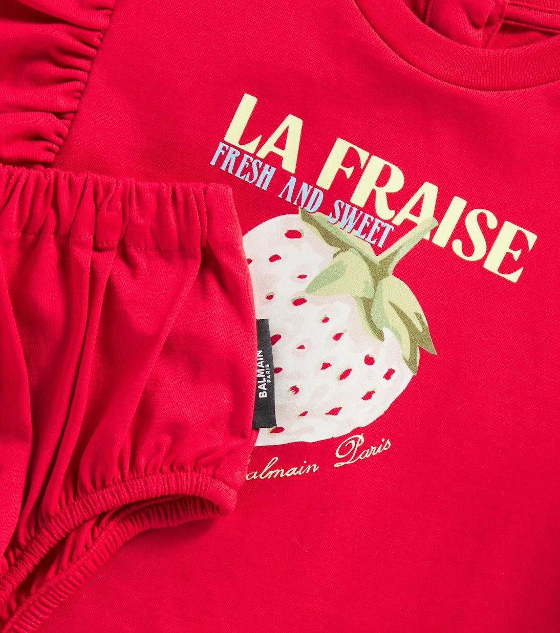 Balmain Kids - Baby cotton jersey dress