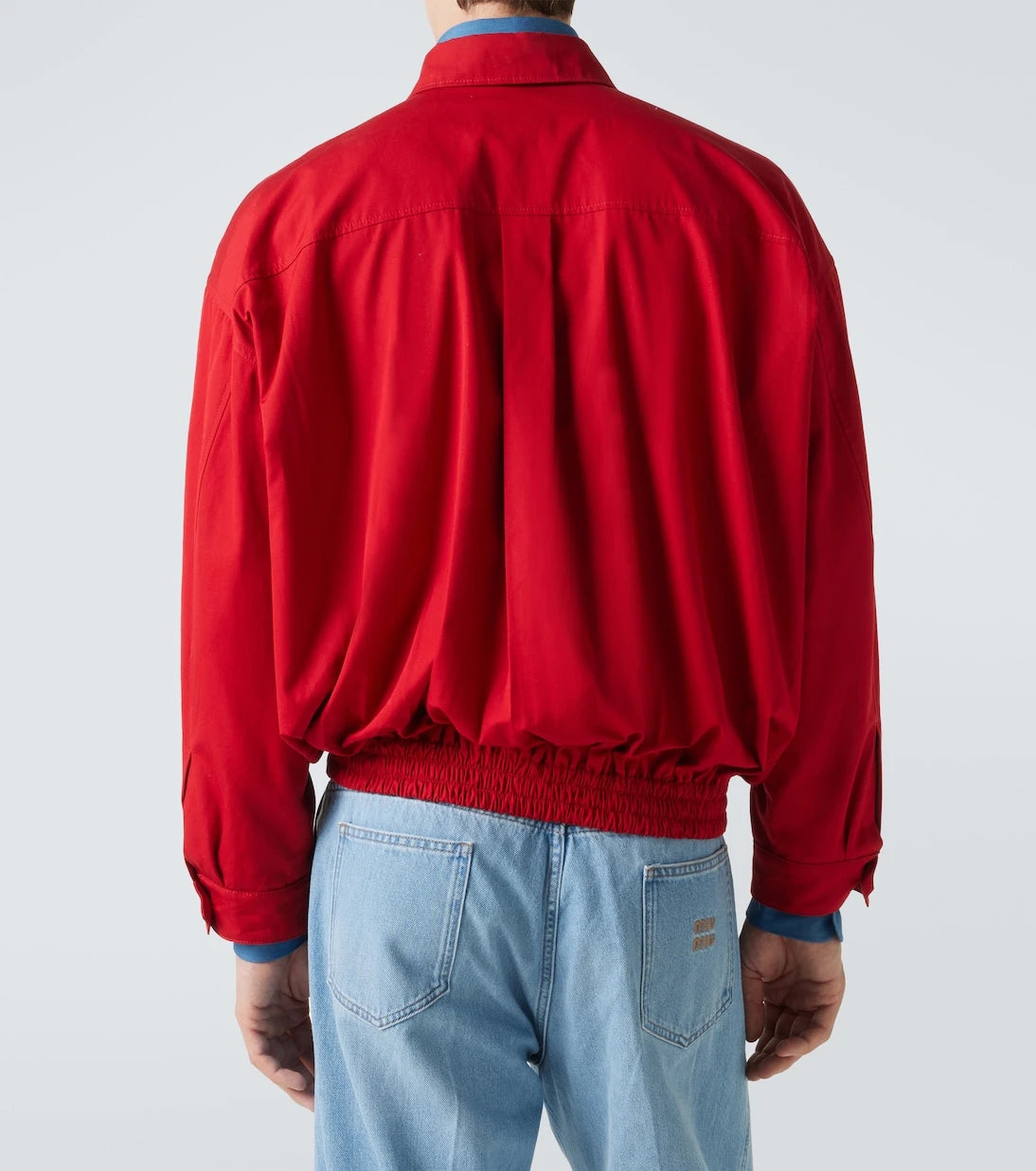 Miu Miu - Cotton poplin blouson