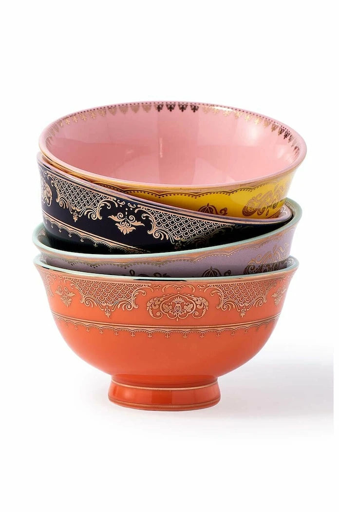 POLSPOTTEN Grandpa Bowls Kase Seti (4 Parça)