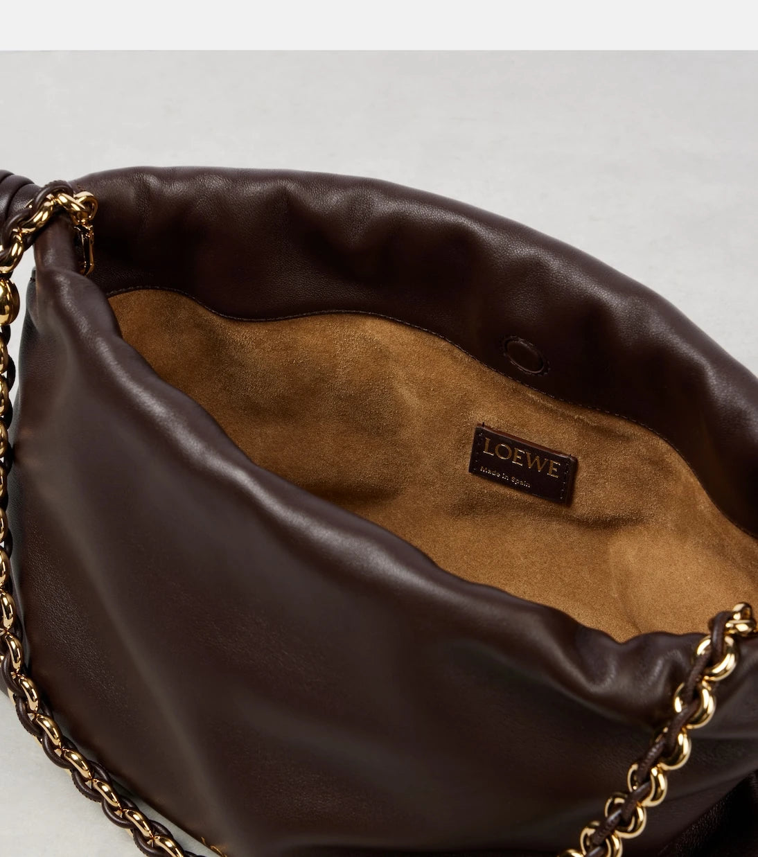 Loewe - Flamenco Small leather tote bag