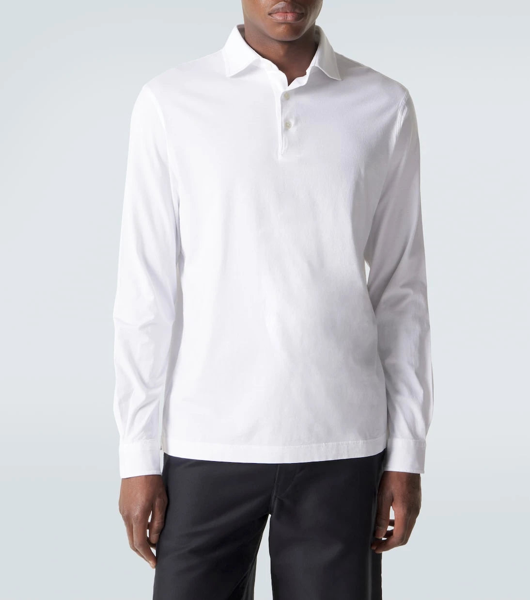 Thom Sweeney - Cotton polo shirt