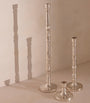 Soho Home Medium Silver-Plated Stiden Candlestick (27cm)