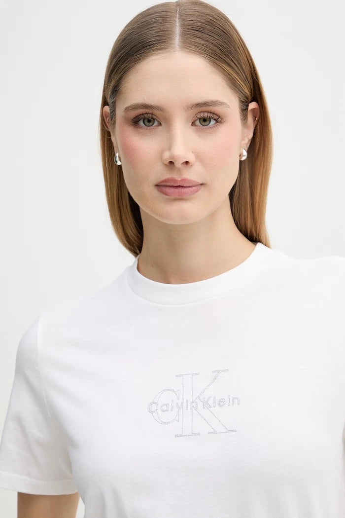 Calvin Klein Jeans тениска дамска памучна