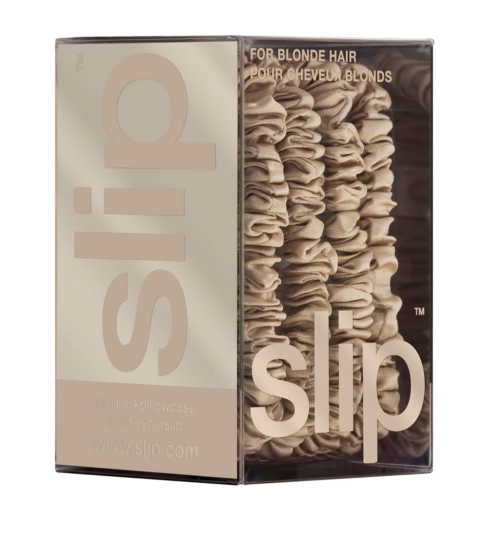 Pure Silk Skinny Scrunchies (Set of 4)