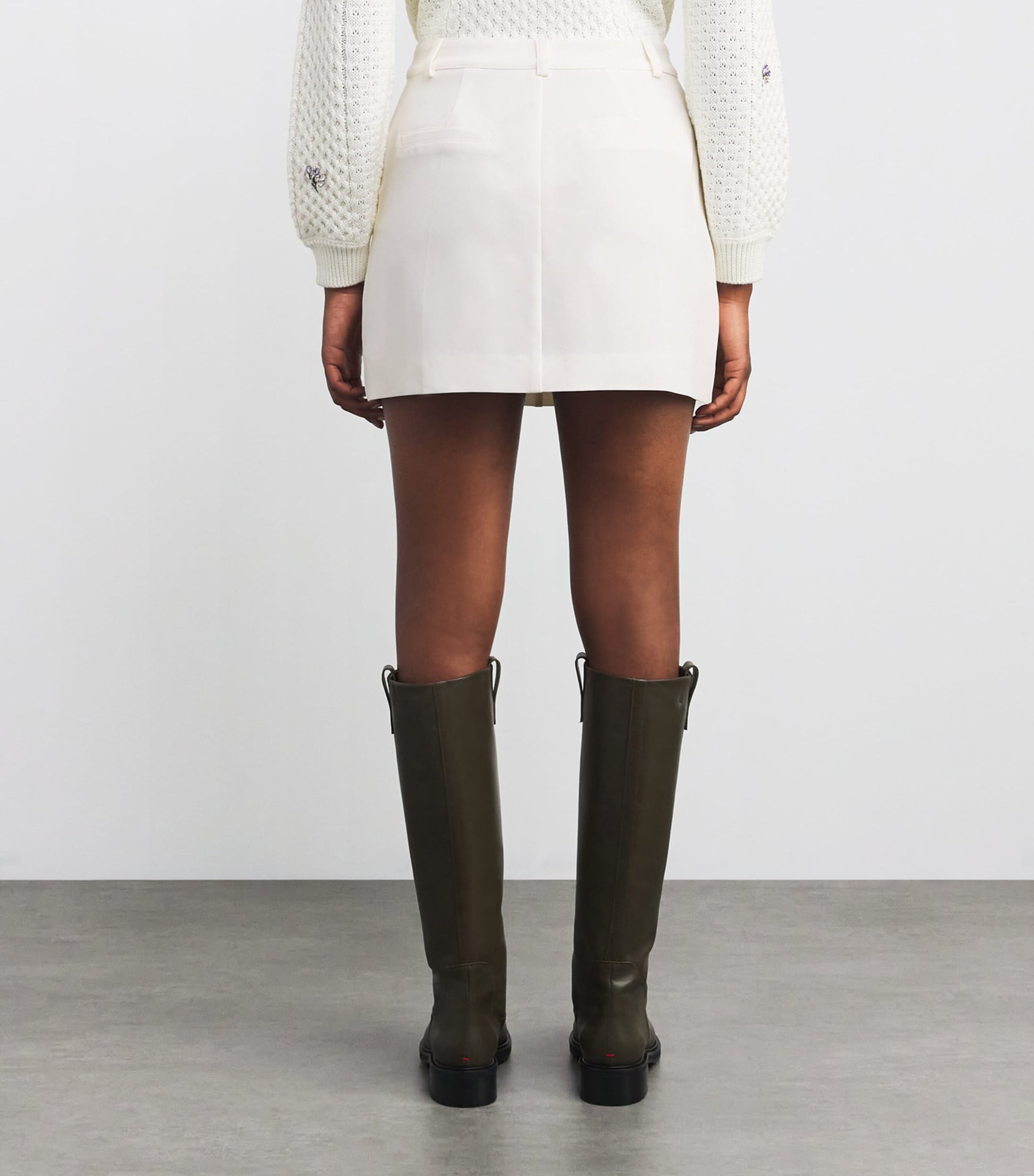 Cinq A Sept Ivory Marie Skort