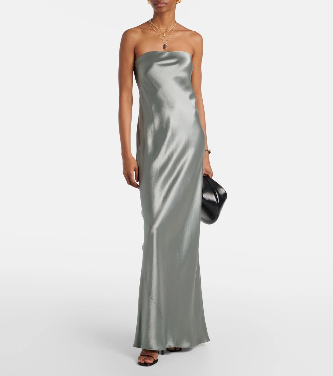 Vince - Satin maxi dress